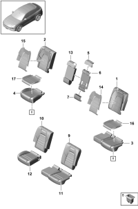 PAB886373-Clip cushion