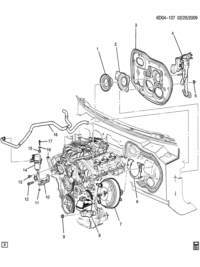 20840618-Power brake booster (code AADS, AABA) (for more information, see group 04 brake booster) (AC