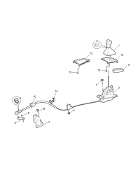 10232564-Actuator assy, automatic transmission shift