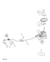 10073330-Brkt assy-ata shift span cable