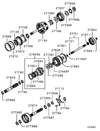 MD609525-WASHER-THRUST