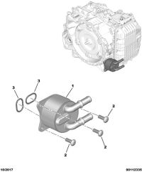 9827747580-Oil water heat exchanger