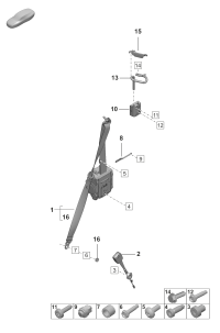 992857756B-S/belt lock assy