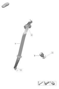 992857754-S/belt lock assy