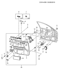 9021482-Switch, trunk lid open