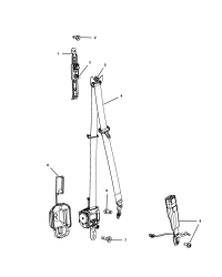 4610241AC-Ring, adj s/belt swivel