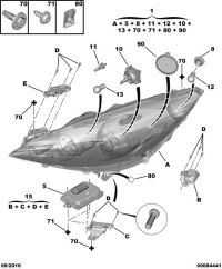 9675402380-Headlamp assy