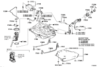 77730F4030-Canister assy, charcoal w/outlet hose