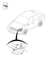 7051011000-Lamp assy-fr