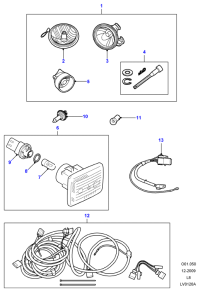 XGB100310L-Lamp sub-assy