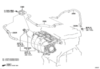 23820F0540-HOSE ASSY, FUEL VAPOR FEED