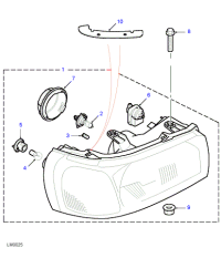 XBS100170L-Motor-headlamp-load levelling