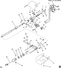 10391402-COLUMN,STRG(INCLS 8-12,16-30,37,41,42)(R&P)(ACDelco #10391402)