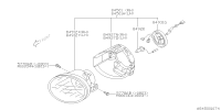 84501AG020-FOG LAMP ASSY F RH