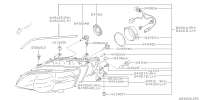 84001AG180-LAMP ASSY HEAD E0F