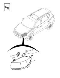 7051006900-Lamp assy-fr
