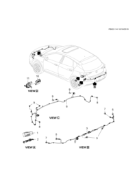 13472481-Sensor, parking assist warning