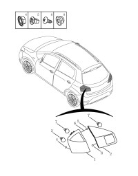 7057008500-Lamp assy-rear combi, lh