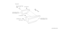84912FL061-LENS & BODY COMPLRH