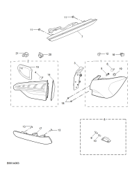 10786393-Lamp assy-tail (quarter)