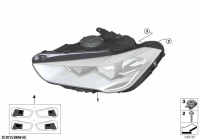 63117428735-Technology headlamp LED lh
