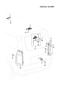 24568630-Taillight assy