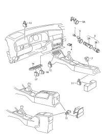 3B0959833-Knob, for fuel cap steering