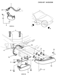 10299821-Bracket (l), fr fog lamp