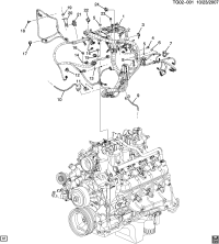 11516703-BOLT,HEX,M4.8X1.6X13,20 OD,6010M MAT, 6047M FIN(ENG WRG HARN CLIP)(8.977)