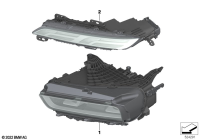 63115A5F5A1-LED headlamp lwr lh