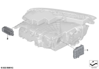 63115A641B1-Control unit Frontal Light Electronics