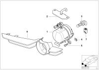 63178383009-Bracket & tube lh