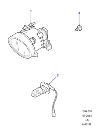 XBJ500020-DRL ASSY F