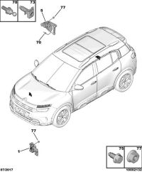 9817423180-Sensor, body height, front
