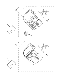 10045693ESA-Lamp, roof inside