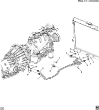 15196327-HOSE,TRANS FLUID CLR OTLT(ACDelco #15196327)