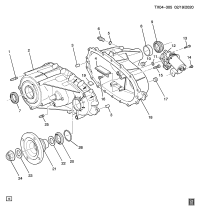 89059515-SEAL,TRFER CASE FRT OUTPUT SHF(PART OF 2)