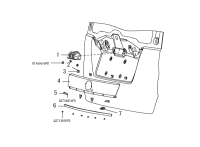 5506101K80-Knob-back door outside