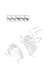 JQ140C1020-Bolt & washer assy-hexagon head