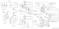 26292SC021-DISK BRAKE KIT FRH