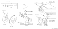 26292SC000-DISK BRAKE KIT FRH