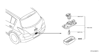 262442DV0A-Housing-license plate lamp