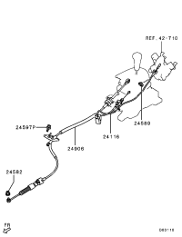 2430A092-CABLE,GEARSHIFT
