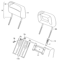 321885636A-PORSCHE CAYENNE GUIDE LTRL RH