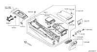 969201VW0A-Lid assy-glove box