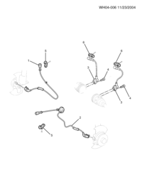 92078984-Wire, wheel speed sensor