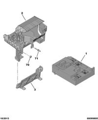 6580YN-Bracket, servo box