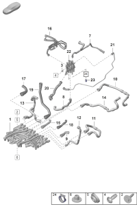 9J1121406-Distributor, water