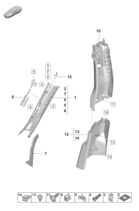 9J1867239C1E0-Guard B- pillar