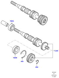 P3M5R7L226AA-Replacement piece/gear set-companion